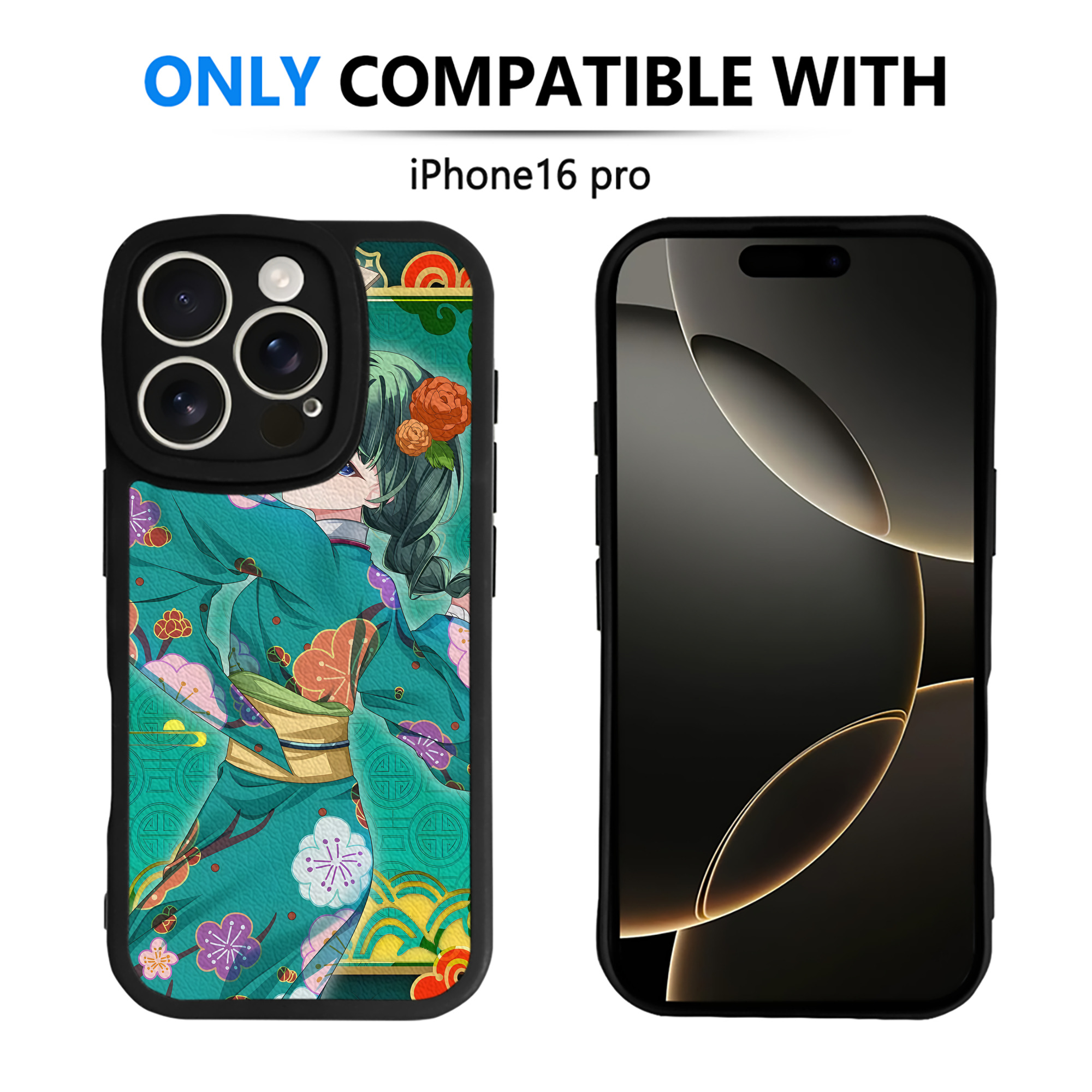 （画像用） 薬屋のひとりごと The Apothecary Diaries 【iPhone 16シリーズ対応】シリコンスマホケース（レザー調） 材質：シリコン